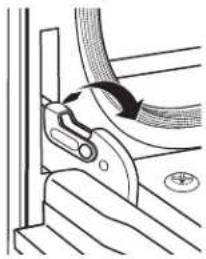 GE Profile PLD621RWSS - To Remove the Door: - 1