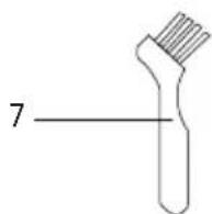 Create BARBER V800 PRO - PARTS LIST - 5