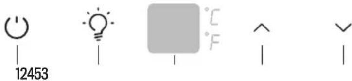Create WINECOOLER RETRO XL - CONTROLEPANEL - 1