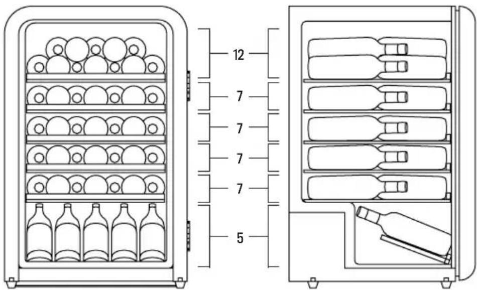 Create WINECOOLER RETRO XL - SPEICHERSCHEMA - 1