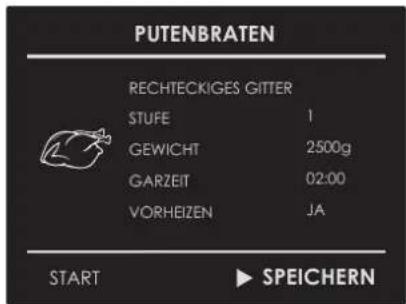 Fulgor Milano FCLSO 7510 TEM BK - Ein eigenes Rezept abspeichern: - 3