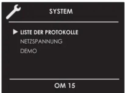 Fulgor Milano FCLSO 7510 TEM BK - DE 9 - Systemeinstellungen - 2