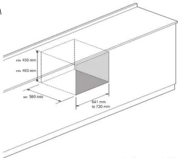 Fulgor Milano FCLSO 7510 TEM BK - UITSNIJDING EN AFMETINGEN 30" - 1