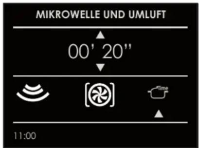 Fulgor Milano FCLMO 7510 TEM BK - Funktion Mirkrowelle + Heizelement - 1
