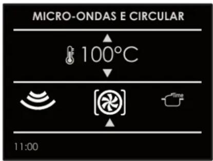 Fulgor Milano FCLMO 7510 TEM BK - Função microondas + anel - 2