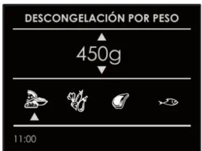 Fulgor Milano FCLMO 7510 TEM BK - Función de descongelado por peso - 1