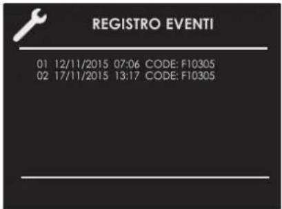 Fulgor Milano FCLMO 7510 TEM BK - Registro Eventi - 1