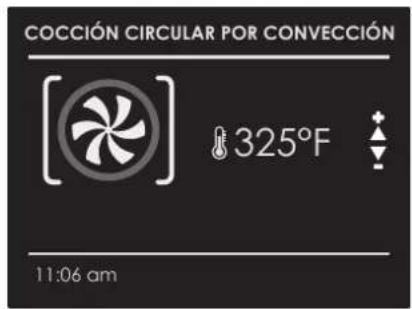 Fulgor Milano FCLMO 7510 TEM BK - Fase de precalentamiento - 2