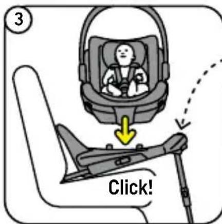 BESAFE Go Beyond Lite - Beyondベースへのシートの取り付け - 3