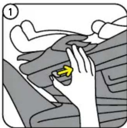 BESAFE Go Beyond Lite - Az ülés elforgatása - 1