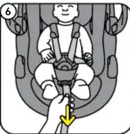 BESAFE Go Beyond Lite - Placing the child into the seat - 5