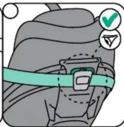 BESAFE Go Beyond Lite - Einbau des Sitzes mit dem Fahrzeuggurt - 3