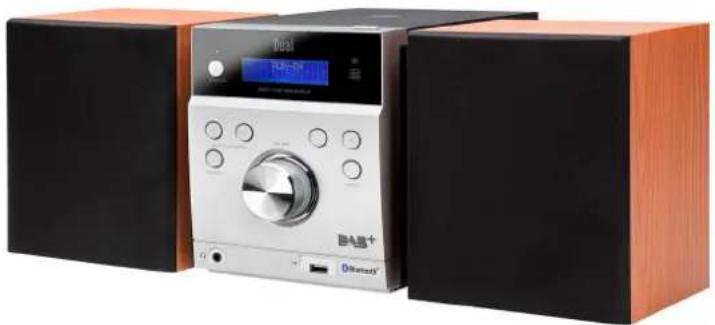 DUAL DAB 502 BT - Micro-chaîne stéréo DAB+ avec Bluetooth - 1