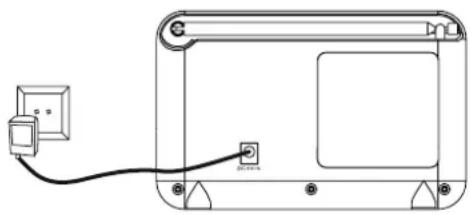 DUAL DAB 80 - Branchement du bloc d'alimentation - 1