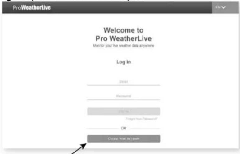 BRESSER WIFI 4Cast PRO - CRÉER UN COMPTE PWL ET AJOUTER UN NOUVEAU DISPOSITIF DANS PWL - 1
