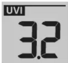 BRESSER WIFI 4Cast PRO - MODE INDICE UV : - 1