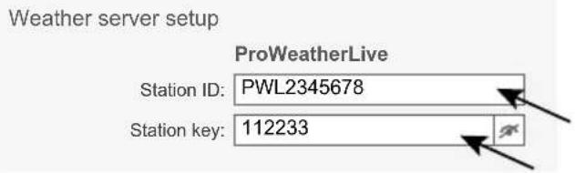 BRESSER WIFI 4Cast PRO - NOTE : - 2