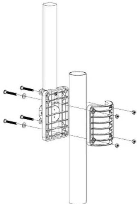 BRESSER WIFI 4Cast PRO - INSTALLATION DE MONTAGE EN PLASTIQUE - 2