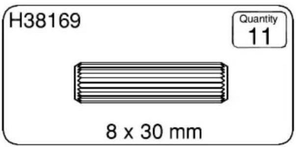 bbf Elite WC12908 - FASTENERS - 1