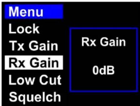 DAP-Audio EDGE EBS-2 - Gain du récepteur - 1