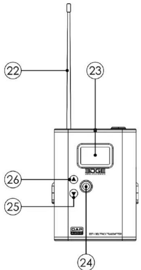 DAP-Audio EDGE EBS-2 - Vue de la partie avant - 1