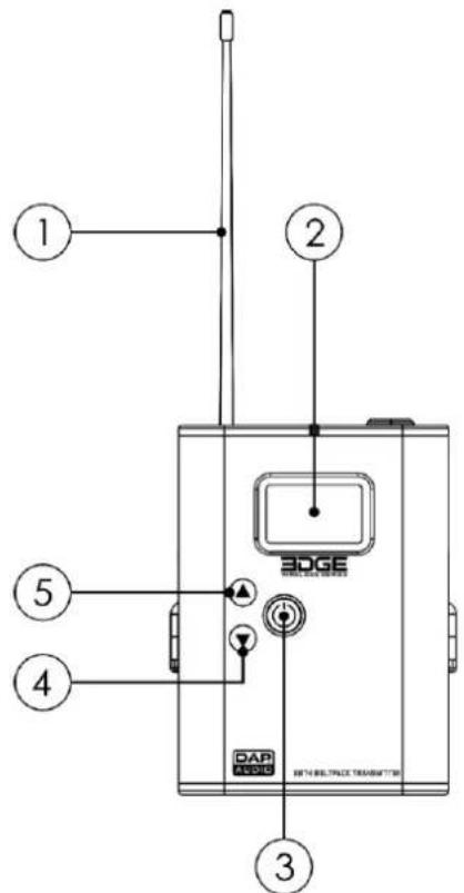 DAP-Audio EDGE EBT-1 - Description de l'appareil - 1