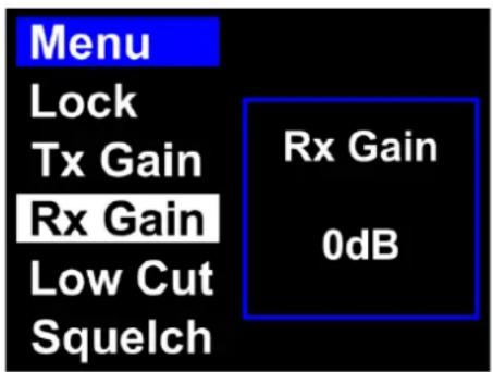 DAP-Audio EDGE EBS-1 - Gain du récepteur - 1