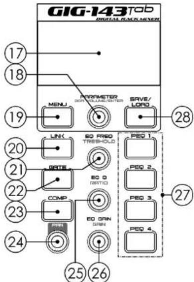 DAP-Audio GIG-143TAB - 16) Bouton AUX PRE - 1