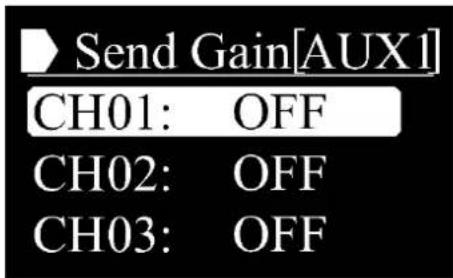 DAP-Audio GIG-143TAB - Send Gain - 1