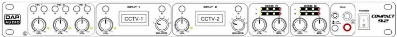 DAP-Audio Compact 9.2 - La livraison inclut : - 1
