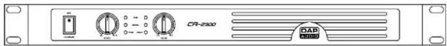 DAP-Audio CA-2300 - Le contenu expédié comprend : - 1
