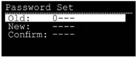DAP-Audio Pure-18AS - Password Set (réglage du mot de passe) - 1