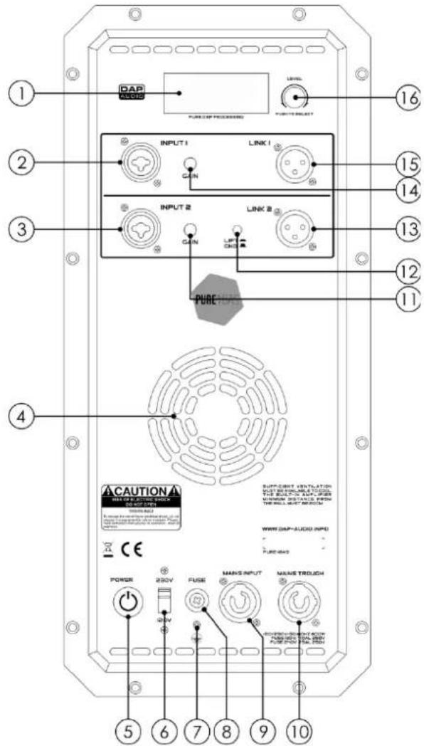 DAP-Audio Pure-18AS - Accessoires en option - 1