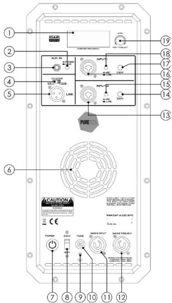 DAP-Audio Pure-12A - Accessoires en option - 1