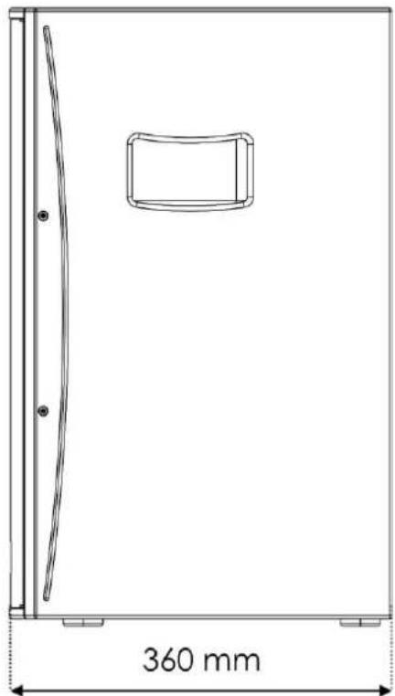 DAP-Audio NRG-12A - Dimensions - 2