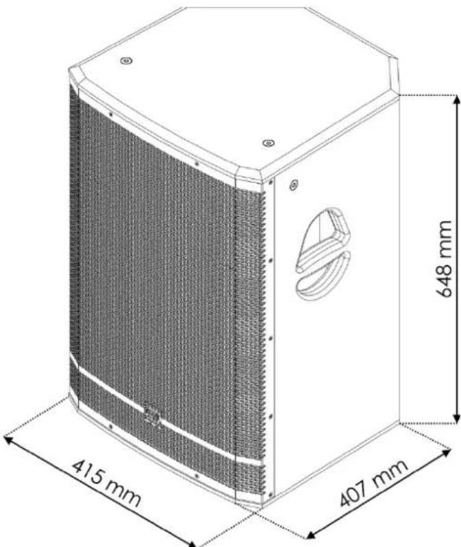 DAP-Audio Pure-15A - Spcifications du produit - 1