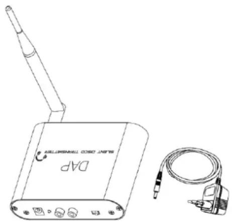 DAP-Audio Silent Disco Transmitter - Avant d'utiliser le Produit - 2