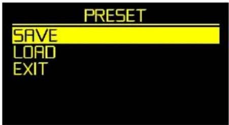 DAP-Audio CA-4500 - PRESET (préréglage) - 1