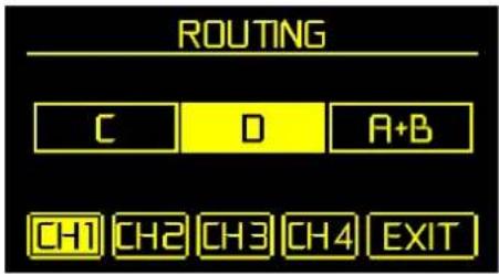 DAP-Audio CA-4500 - ROUTING (acheminement) - 1