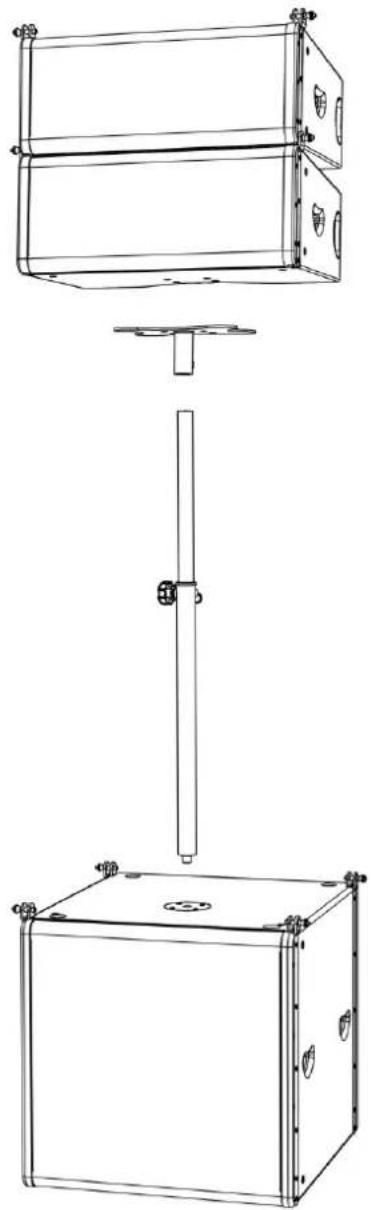 DAP-Audio Odin PM-01 - Petit empilement - 2