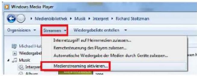 DUAL IR 9 S - Activation de la lecture en transit (streaming) - 1