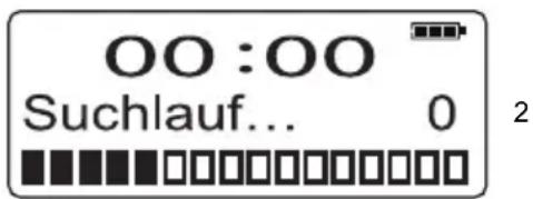 OO : OO Suchlauf... 0 2