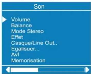 DUAL DTFT 27-2 N - Menu Son - 1