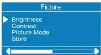 DUAL DTFT 27-2 N - Picture Menu - 1