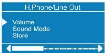 DUAL DTFT 27-2 N - Setting H.Phone/Line Out Volume - 1