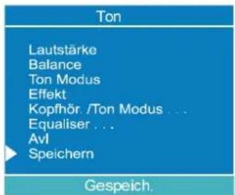 DUAL DTFT 27-2 N - So speichern Sie die Einstellungen - 1