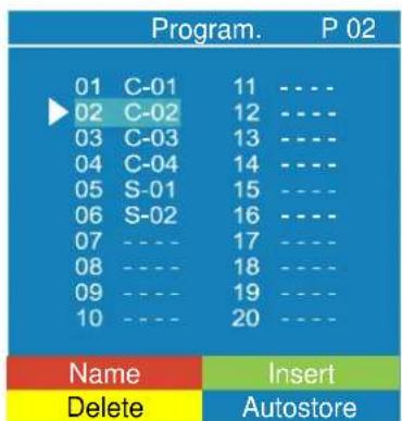 DUAL DTFT 27-2 N - Programme Menu - 2