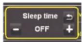 DUAL Radiostation iR 20 - Utilisation de la fonction SLEEP (arrêt différé) - 1