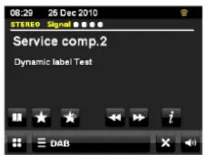 DUAL Radiostation iR 20 - Remarque : - 2