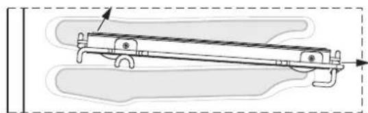 Fulgor Milano F7SP30B1 - To remove extendable rack from the oven: - 1